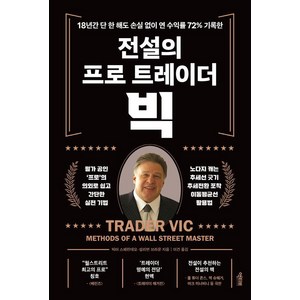 전설의 프로 트레이더 빅:18년간 단 한 해도 손실 없이 연 수익률 72% 기록한, 액티브, 빅터 스페란데오 설리번 브라운