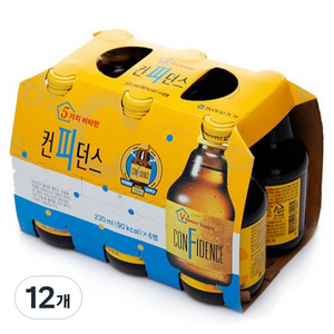 컨피던스 멀티비타민 음료, 230ml, 12개