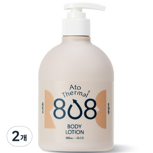 아토808 유아용 떼르말 바디로션, 300ml, 2개