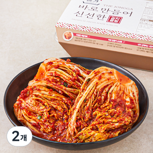 종가 바로 만들어 신선한 통얼갈이, 1kg, 2개