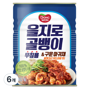 동원 을지로골뱅이 앤 구운아귀채, 300g, 6개