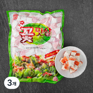 한성기업 꽃맛살, 2kg, 3개