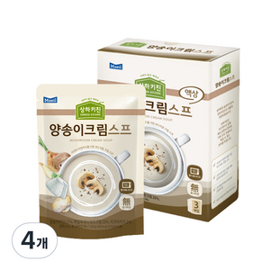 상하키친 양송이크림스프, 450g, 4개