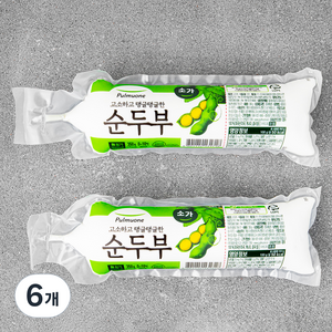 풀무원 소가 순두부, 350g, 6개