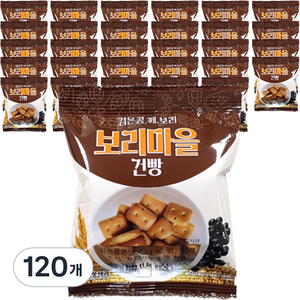 금풍제과 보리마을 검은콩 깨 보리건빵, 30g, 120개