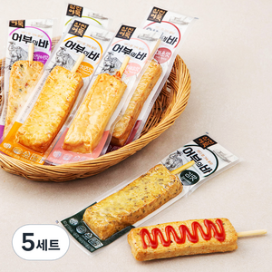 삼진어묵 어부의바 80g x 6종 세트, 480g, 5세트