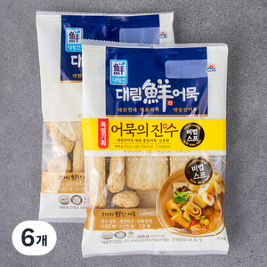 대림선 어묵 진종합, 205g, 6개