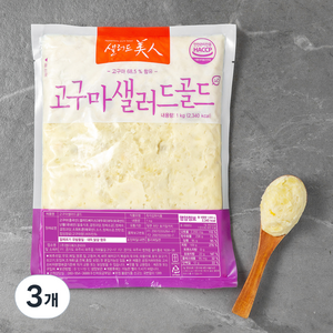 샐러드미인 고구마샐러드골드, 1kg, 3개