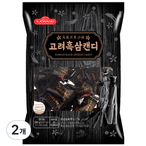 일광제과 고려흑삼캔디, 280g, 2개