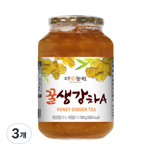 다농원 꿀생강차A, 1kg, 1개입, 3개