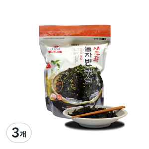 새우표 완도 대용량 돌자반, 300g, 3개