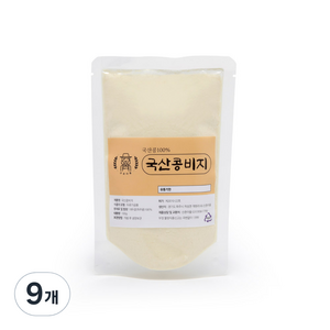 산촌마을 국산 콩비지 분말, 100g, 9개