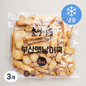 효성어묵 부산옛날어묵 종합 (냉동), 1kg, 3개