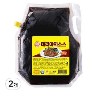 오뚜기 데리야끼소스, 2kg, 2개