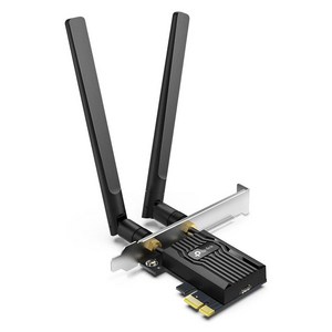 티피링크 AX3000 Wi-Fi 6 블루투스 5.3 PCIe 무선 랜카드, Ache TX55E, 1개