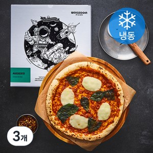 우주인피자 마르게리따 (냉동), 290g, 3개