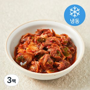 연안식당 매콤 꼬막장 (냉동), 150g, 3팩