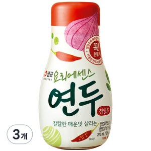 샘표 요리에센스 연두 청양초, 3개, 315g