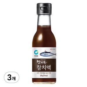 맛선생 참치액, 250g, 3개