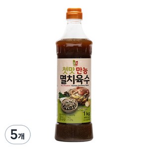 첫맛 만능 멸치육수, 1kg, 5개