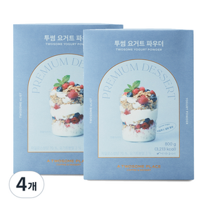 aLIST 투썸 요거트 파우더, 800g, 1개입, 4개