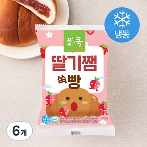 풀스키즈 딸기잼 쏙빵 (냉동), 50g, 6개