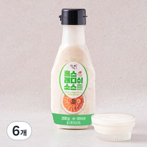 잘식비 홀스래디쉬 소스, 200g, 6개