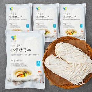 삼호농산 속이 편한 쌀생칼국수, 370g, 4개