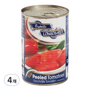 프라텔리롱고바디 포모도리 펠라티 토마토 홀, 400g, 4개