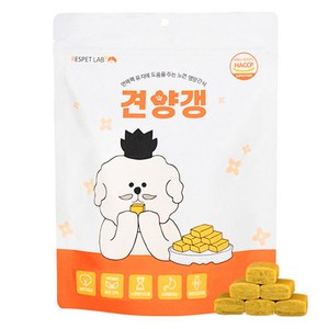 리스펫랩 견양갱 노령견 간식, 210g, 1개, 면역력 유지