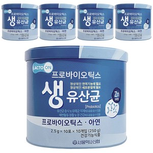 서울약사신협 프로바이오틱스 생유산균, 250g, 5개