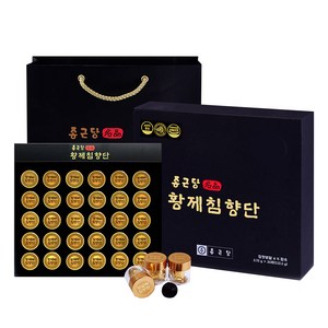 종근당 황제 침향단 + 쇼핑백, 112.5g, 1개