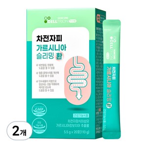 이너랩 차전자피 슬리밍 환 가르시니아, 110g, 2개