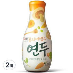 샘표 요리에센스 연두 진, 500ml, 2개