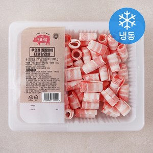 무연골 돌돌말이 대패삼겹살 (냉동), 500g, 1개