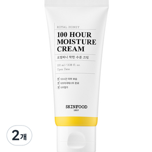 스킨푸드 로열허니 착한 수분 크림, 100ml, 2개