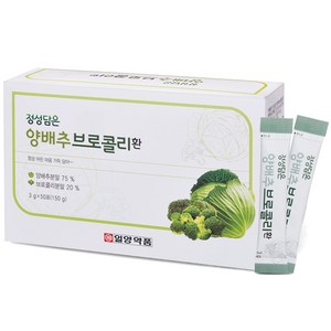 일양약품 정성담은 양배추 브로콜리 환, 150g, 1개