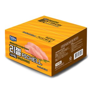 테비토퍼 리첼 오리지날 반려동물 간식, 닭가슴살, 22g, 100개