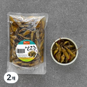 강경신안 산고추 절임, 500g, 2개