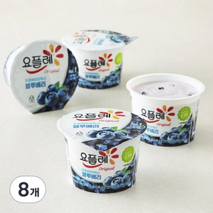 요플레 오리지널 블루베리, 180g, 4개입, 2개