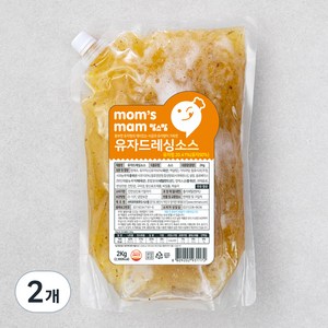 맘스맘 유자드레싱, 2kg, 2개