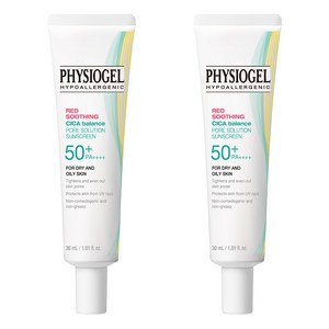 피지오겔 시카밸런스 포어솔루션 썬스크린 SPA 50+ PA++++, 30ml, 2개