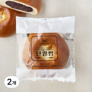 신라명과 단팥빵, 90g, 2개