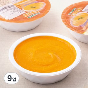 섬죽 단호박죽 (냉장), 300g, 9입