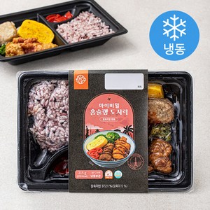 마이비밀 홈슐랭도시락 찰흑미밥 텐동, 1팩, 215g