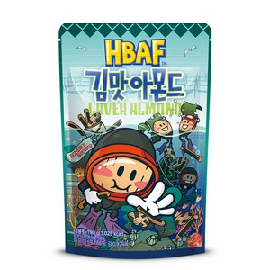 HBAF 바프 김맛 아몬드, 190g, 1개