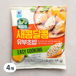 대림선 새콤달콤 유부초밥, 320g, 4개