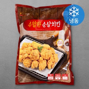 수월한 순살치킨 (냉동), 1kg, 1개