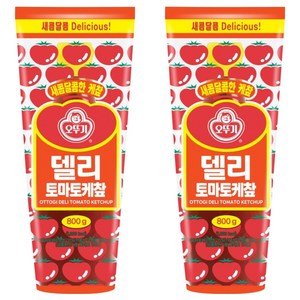 오뚜기 델리 토마토 케찹, 800g, 2개