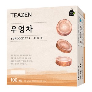 티젠 우엉차, 1g, 100개입, 1개